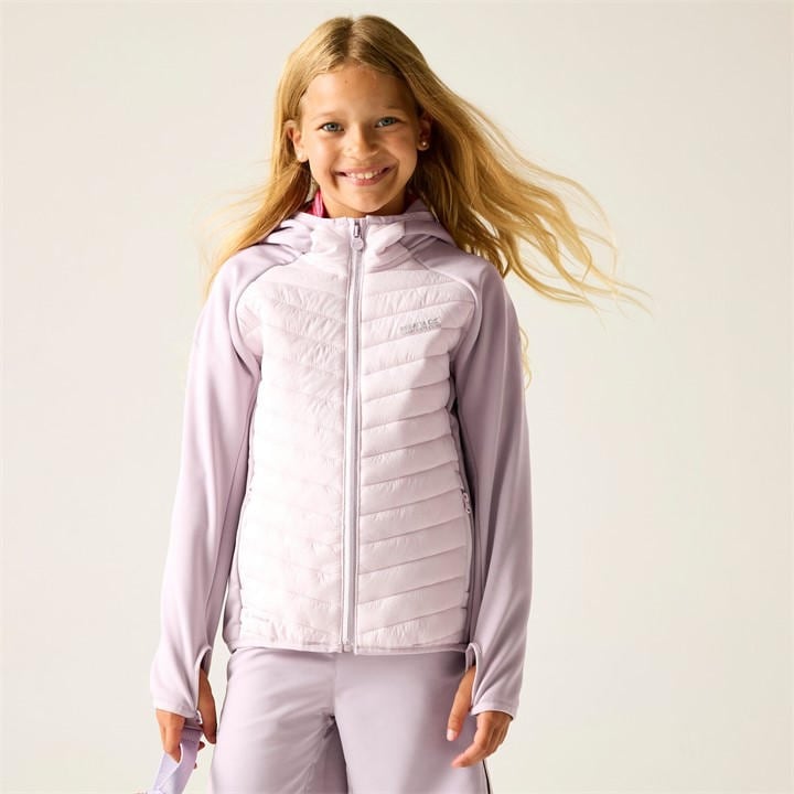 Regatta  Kids Powlilpinhze Kids Andreson Hybrid Water-Repellent Jacket in Size 9 - 10 Years, Sports Direct