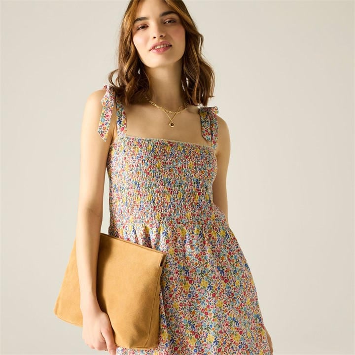 Regatta Girls Cream Harmony Ditsy Womens Cath Kidston Sundress in Size 8, Sports Direct