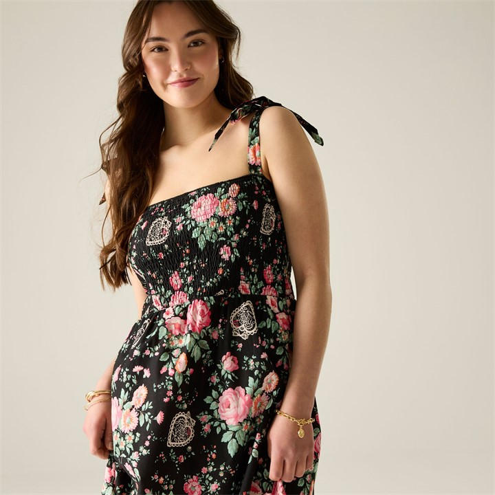 Regatta Girls Black Hackney Rose Womens Cath Kidston Sundress in Size 20, Sports Direct