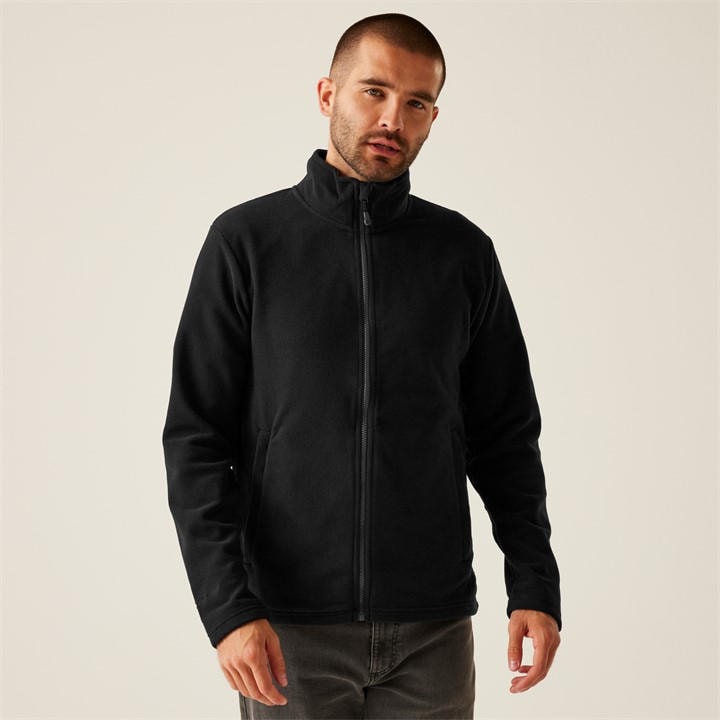 Regatta Men's Black H/M Full Zip Microfleece in Size XL, Sports Direct