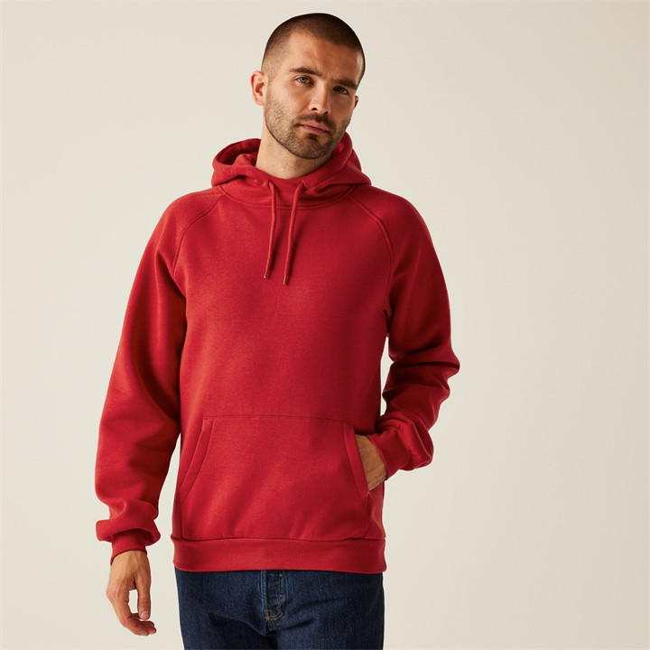 Regatta Men' Red Pro Overhead Hoodie in Size S, Sports Direct