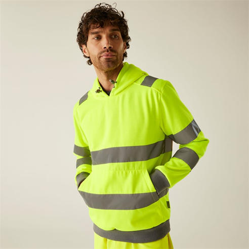 Regatta - Mens Hi-Vis Pro Contract Hoodie