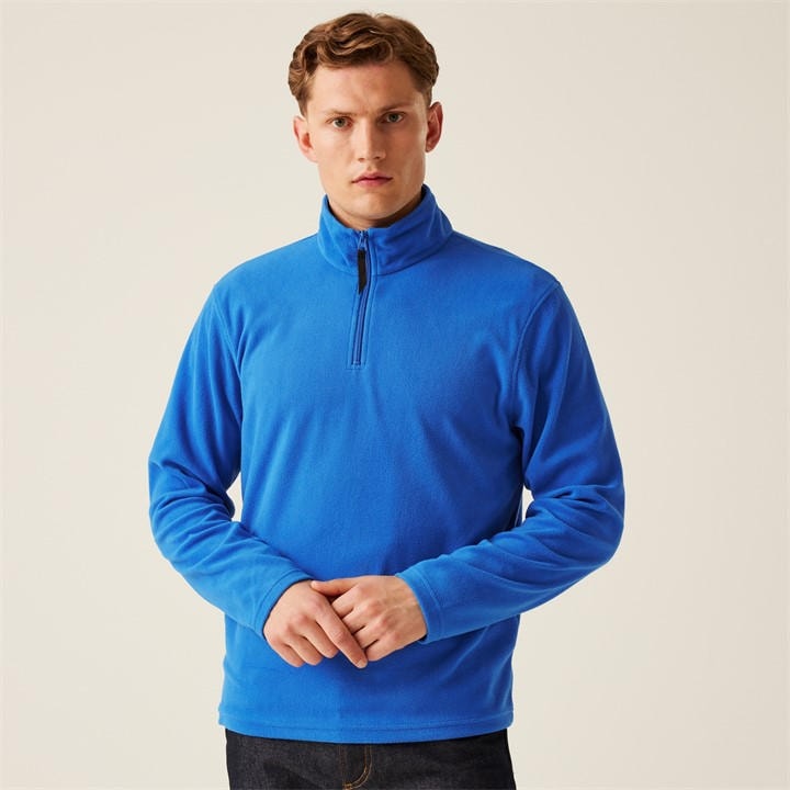 Regatta Men's Blue Micro Lightweight Half Zip Fleece in Size 2XL, Sports Direct