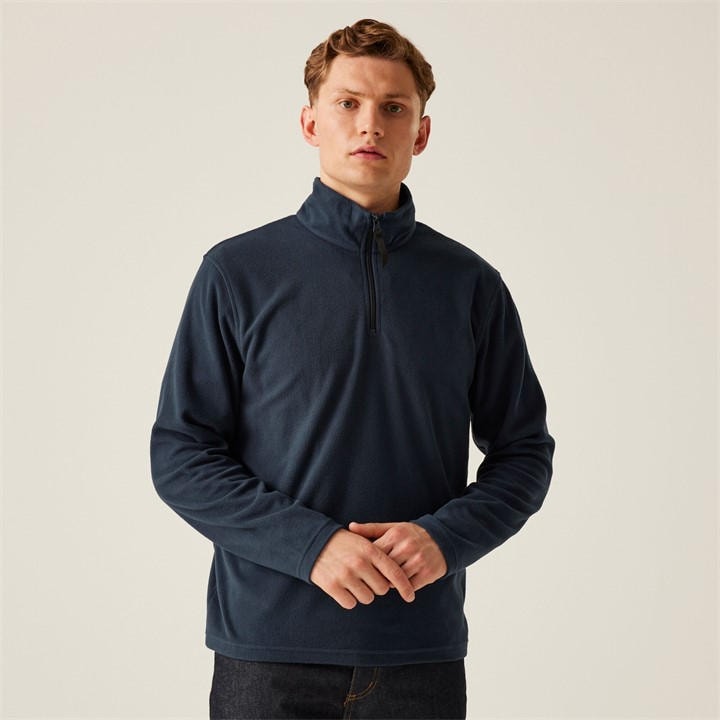 Regatta Men's Blue Micro Lightweight Half Zip Fleece in Size 2XL, Sports Direct