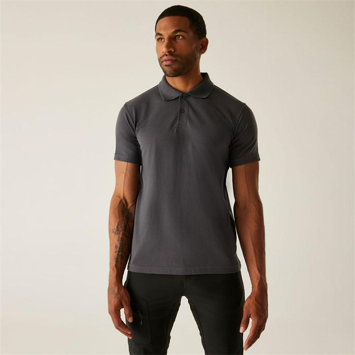 Regatta Men's Grey Pro 50/50 Pique Polo