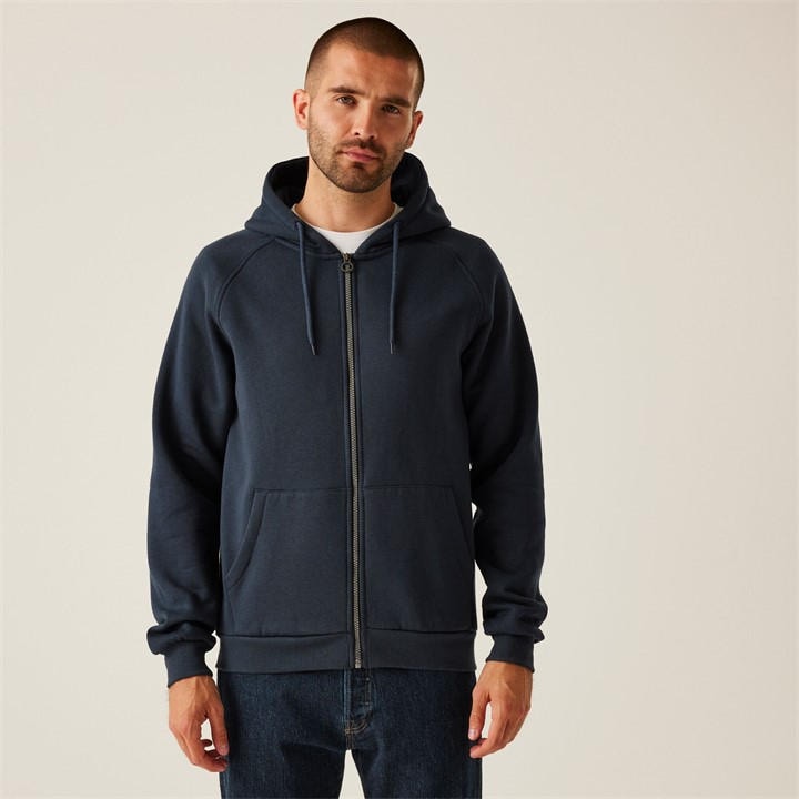 Regatta Men's Blue Pro Fz Hoodie in Size L, Sports Direct