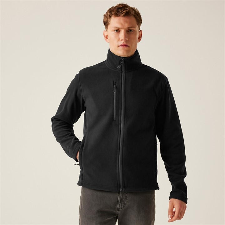 Regatta Men's Black H/ Fleece Jacket in Size M, Sports Direct