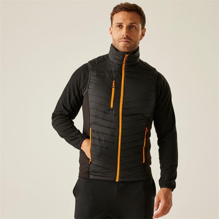 Regatta Men's Black Navigate Hybrid Bodywarmer in Size 3XL, Sports Direct