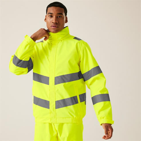 Regatta - Mens Hi-Vis Pro Contract Dover Jacket
