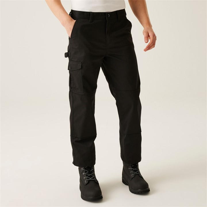 Regatta Men's Black Cargo Work Trousers in Size 36 R, Sports Direct