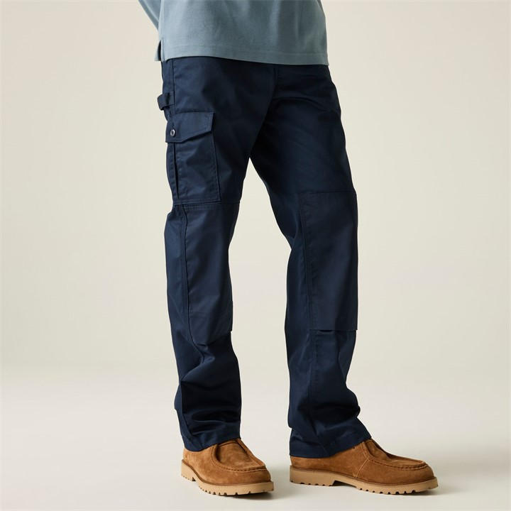 Regatta Men's Blue Cargo Work Trousers in Size 40, Sports Direct