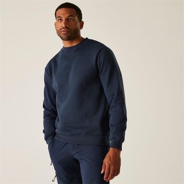 Regatta Men's Blue Pro Crewneck Sweatshirt in Size 2XL, Sports Direct