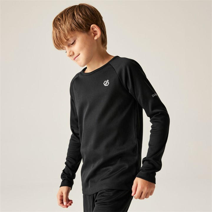 Dare 2B Boys Noir Long-Sleeved Top And Trousers Set For Kids Elate Iii - Image 4