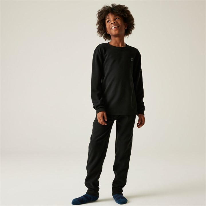 Dare 2B  Kids Black Thermal Base Layer Set in Size 12, Sports Direct