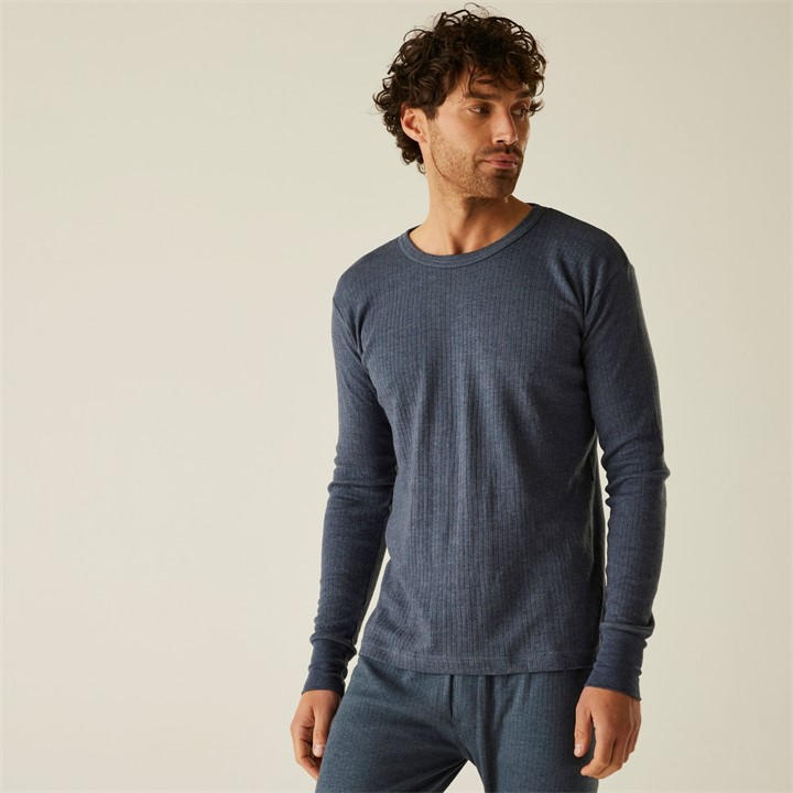 Regatta Men's Blue Long Sleeve Thermal Vest in Size 3XL, Sports Direct