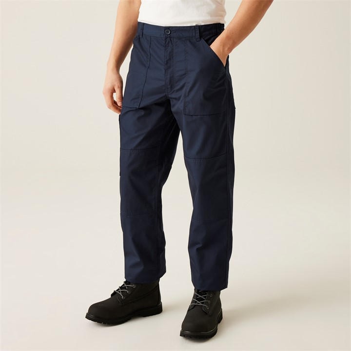 Regatta Men's Blue Lined Action Trousers in Size 38, Sports Direct