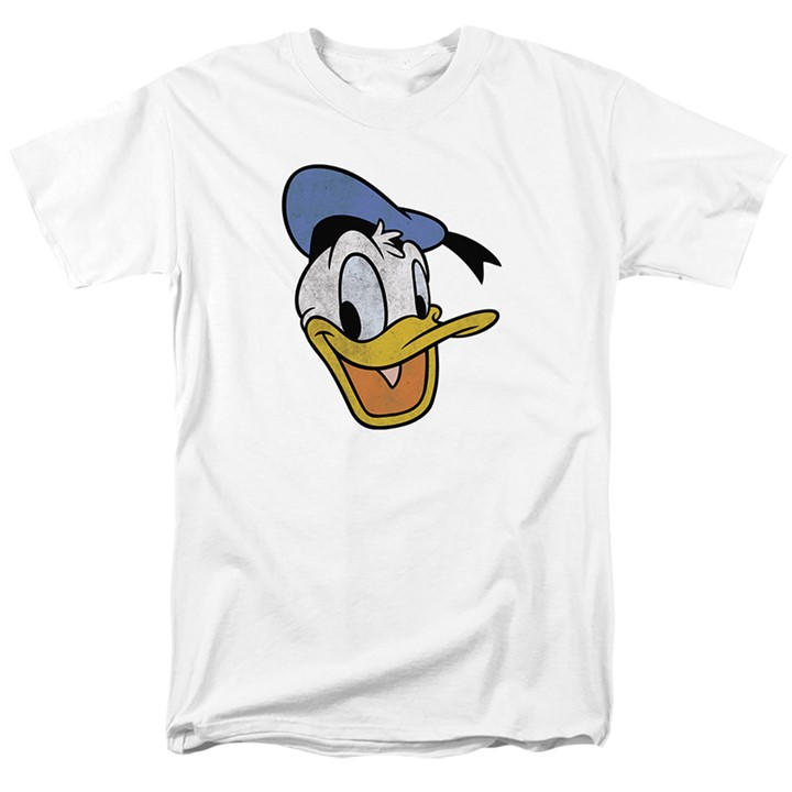 Disney  White Donald Duck Face Vintage in Size L, Sports Direct
