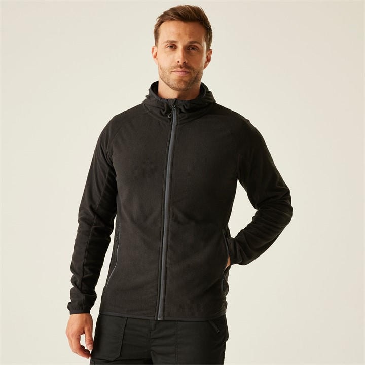 Regatta Men's Black Navigate Full-Zip Fleece in Size 3XL, Sports Direct