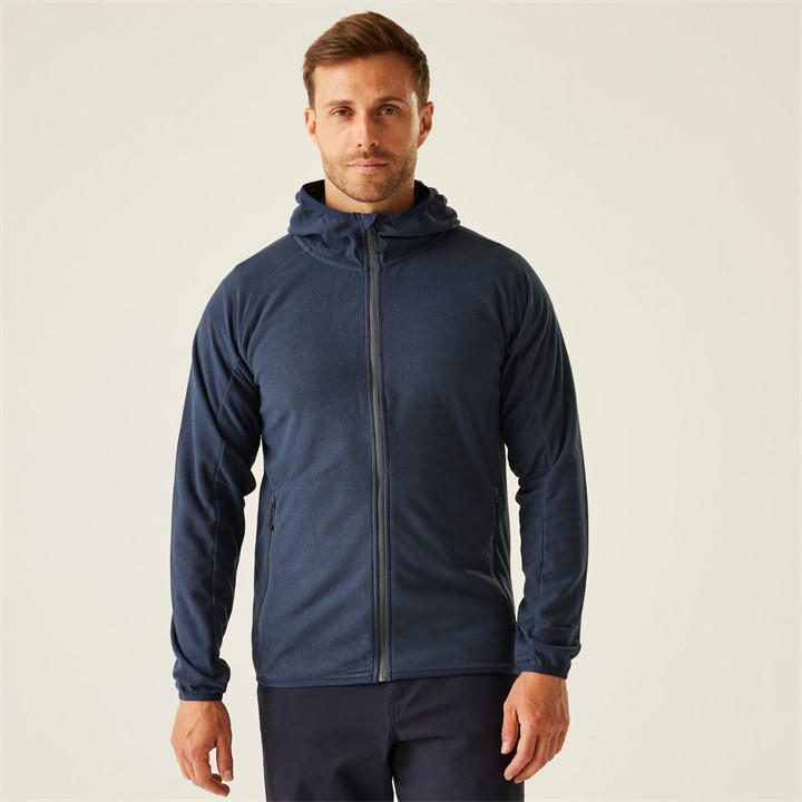 Regatta Men's Navigate Full-Zip Fleece - Navy Seal Grey - M - Image 4