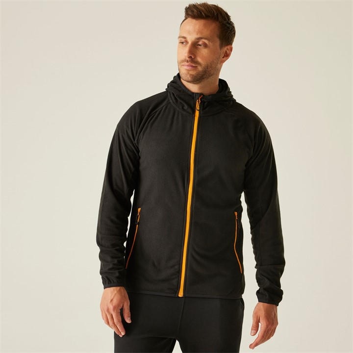 Regatta Men's Black Navigate Full-Zip Fleece in Size XL, Sports Direct