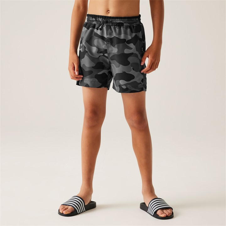 Regatta Boys Multi Skander Iii Swim Shorts - Size 10