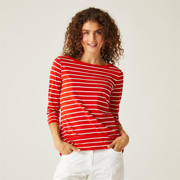 Regatta Women's High Risk Red/White Bayletta Tee