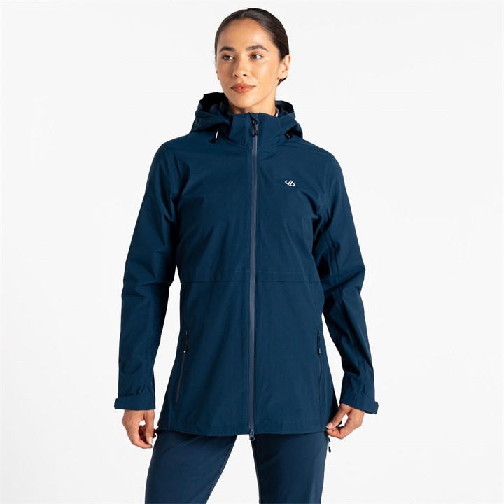 Dare 2B Women's Blue Switch Up Ii Waterproof Jacket In | Size: 8 - Image 2