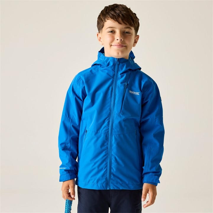 Regatta Boys Blue  Calderdale Iii Waterproof Shell in Size 10, Sports Direct