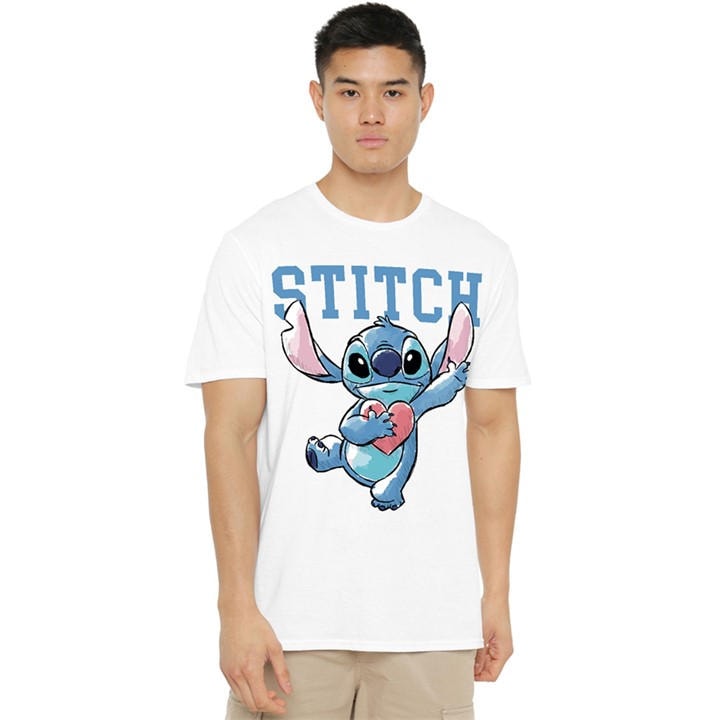 Hearts  Men's  Lilo & Stitch Clutching  T-Shirt, Football by Disney in Size 2XL, Sports Direct