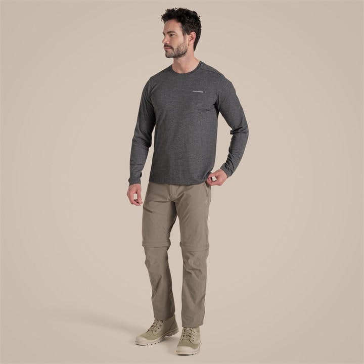 Craghoppers Men's Beige Nosilife Pro Convertibles Iii Quick-Drying Trouser in Size 34 Inch, Sports Direct