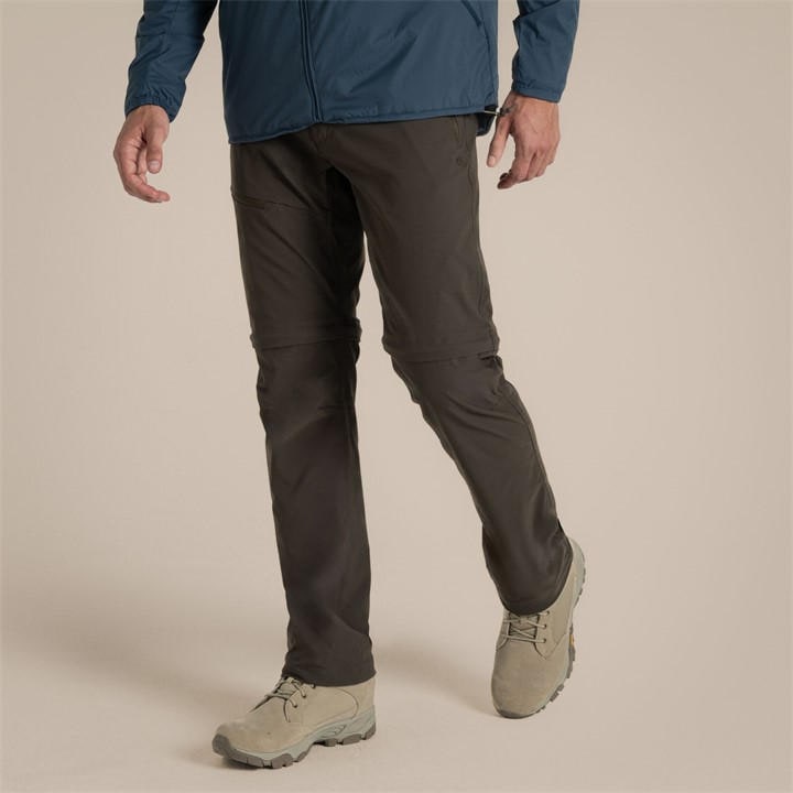 Craghoppers Men's Green Nosilife Pro Convertibles Iii Quick-Drying Trouser, Sports Direct