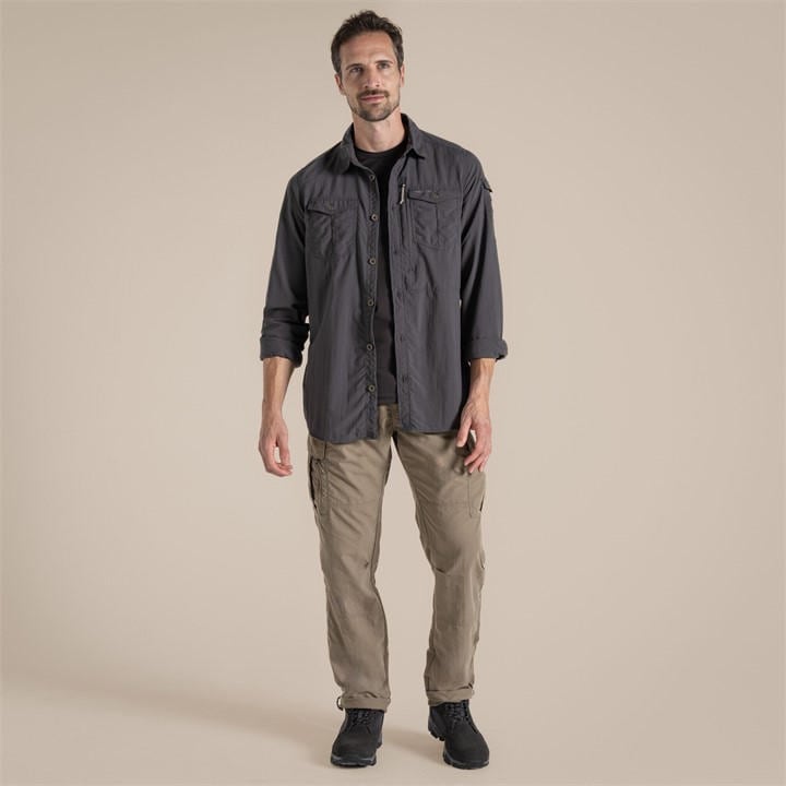 Craghoppers Men's None Nosilife Adventure Iii Quick-Drying Shirt in Size 2XL, Sports Direct