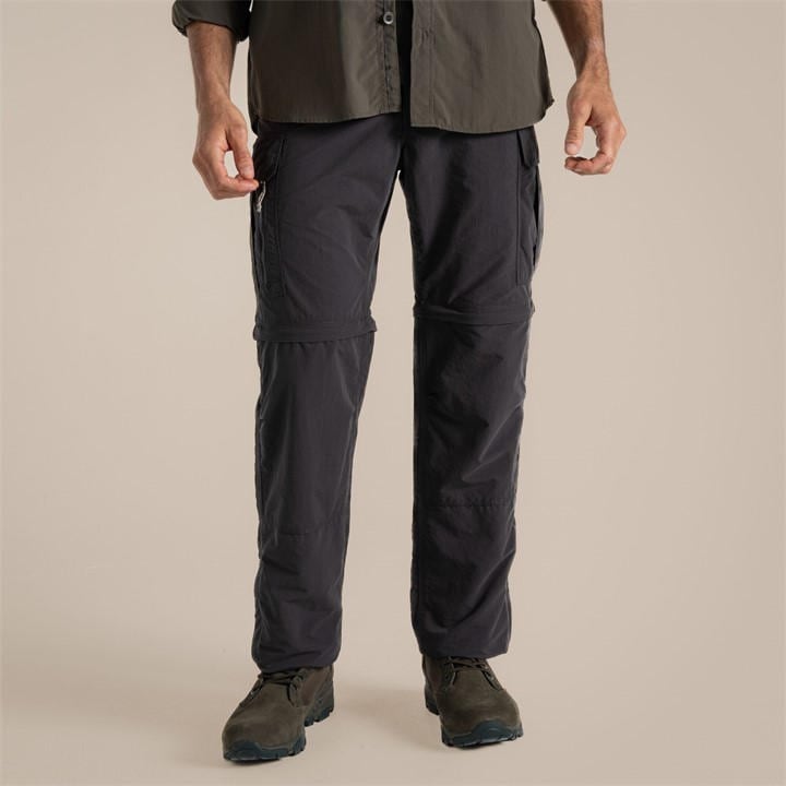 Craghoppers Men's None Nosilife Convertible Iii Insect-Repellent Cargo Tr in Size 40, Sports Direct