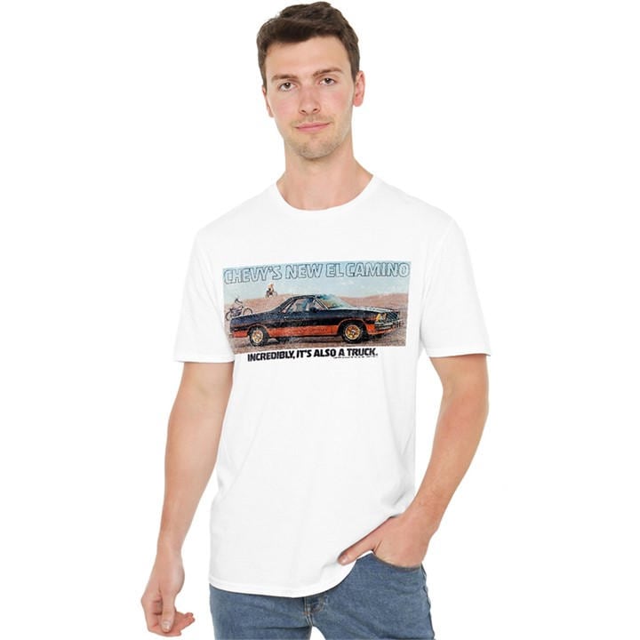 Men's White Other Chevy El Camino T Shirt in Size 2XL, Sports Direct