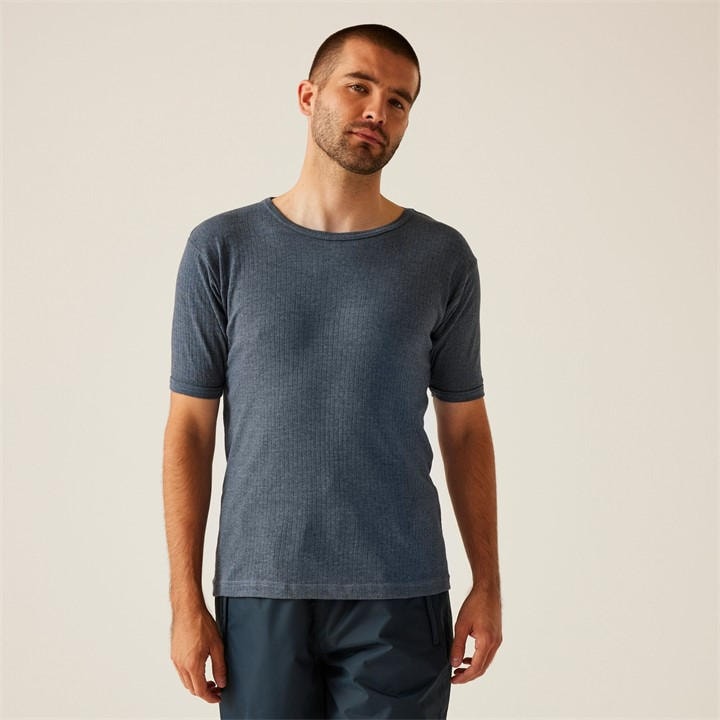 Regatta Men's Blue Short Sleeve Thermal Vest in Size 3XL, Sports Direct