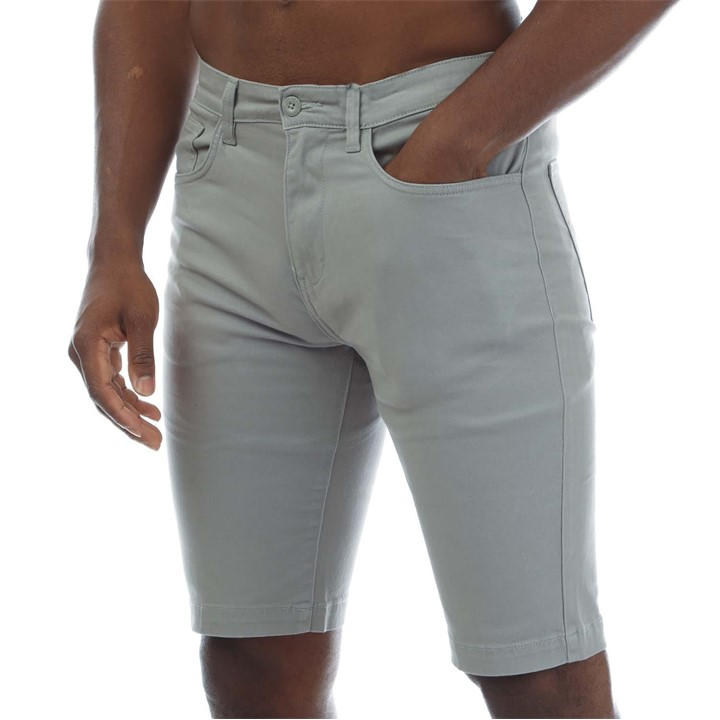 Duck And Cover Men's Grey Franztown Shorts Size 30