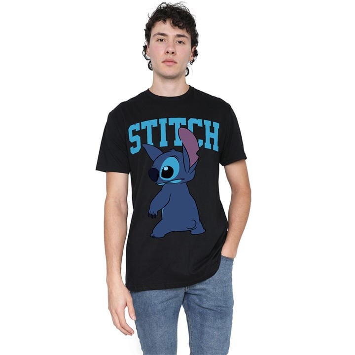 Disney Men's Black Classic Pose T-Shirt in Size 2XL, Sports Direct