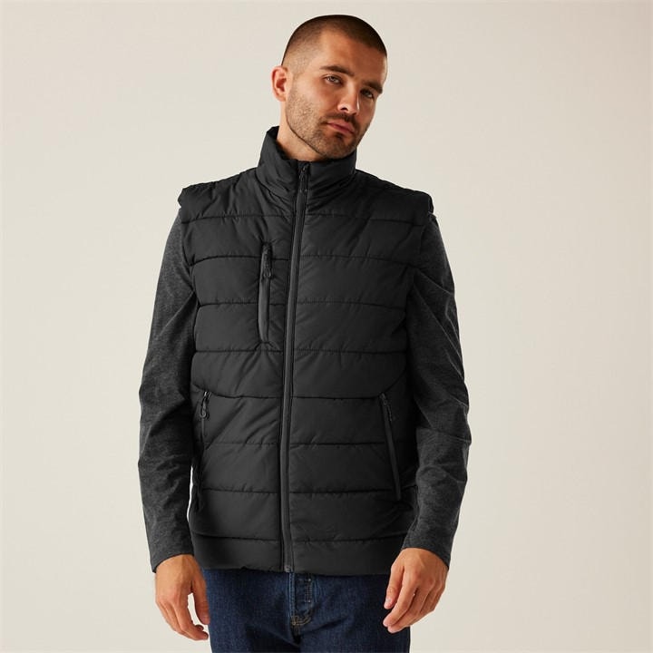 Regatta Men's Black Navigate Thermal Bodywarmer in Size XS, Sports Direct