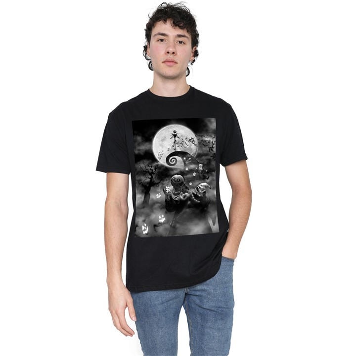 The Nightmare Before Christmas Men's Black Jack And Oogie Boog in Size 2XL, Sports Direct
