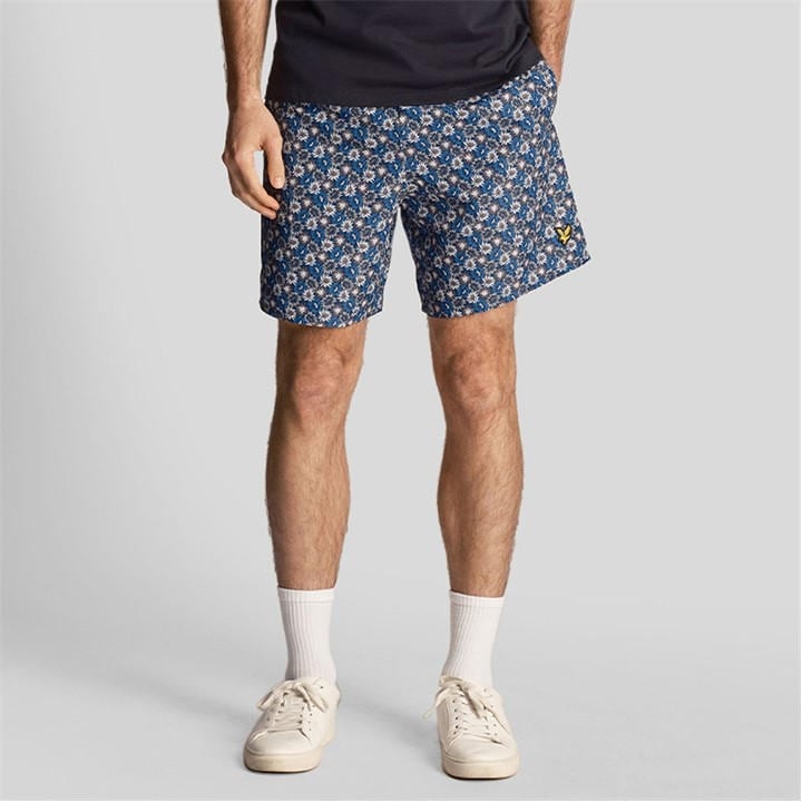 Lyle And Scott Boys Blue Swim Shorts