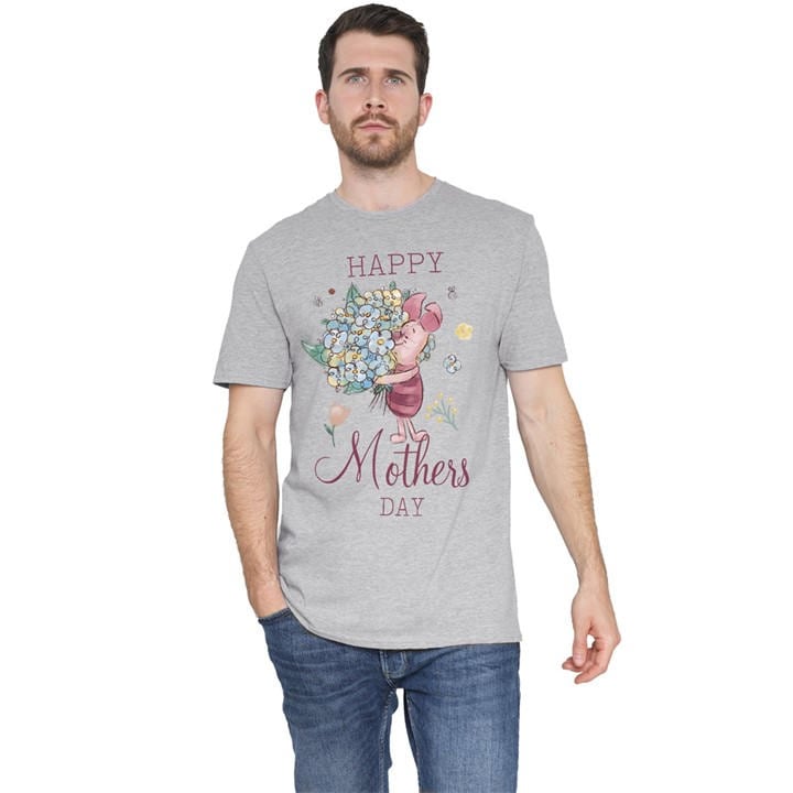 forest  Men's  Piglet Happy Mothers Day T-Sh, Football by Winnie The Pooh in Size 2XL, Sports Direct