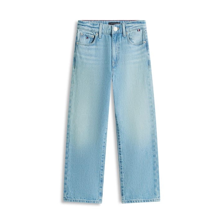 Tommy Hilfiger Boys Blue Kids' Wide Leg Jeans in Size 11 - 12 Years, Sports Direct
