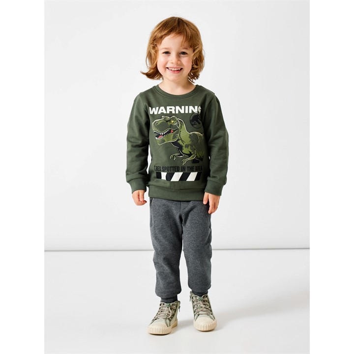 Name It Beetle Regular Fit Jurassic Park Crew Neck Sweatshirt - 6 Years - Image 2