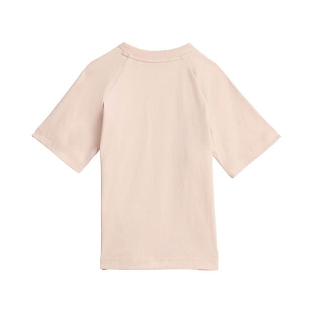 Blush Pink/Whit - adidas - Kids' Top and Trouser Set