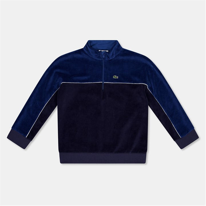 Lacoste Boys Blue Kids' Crew Neck Jumper, Sports Direct
