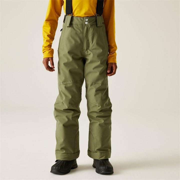 Dare 2B  Kids Green Outmove Ii Waterproof Ski Pant in Size 12, Sports Direct