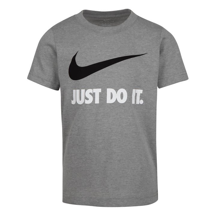 Nike Boys Grey Short Sleeve Tee  in Size 4 - 5 Years, Sports Direct