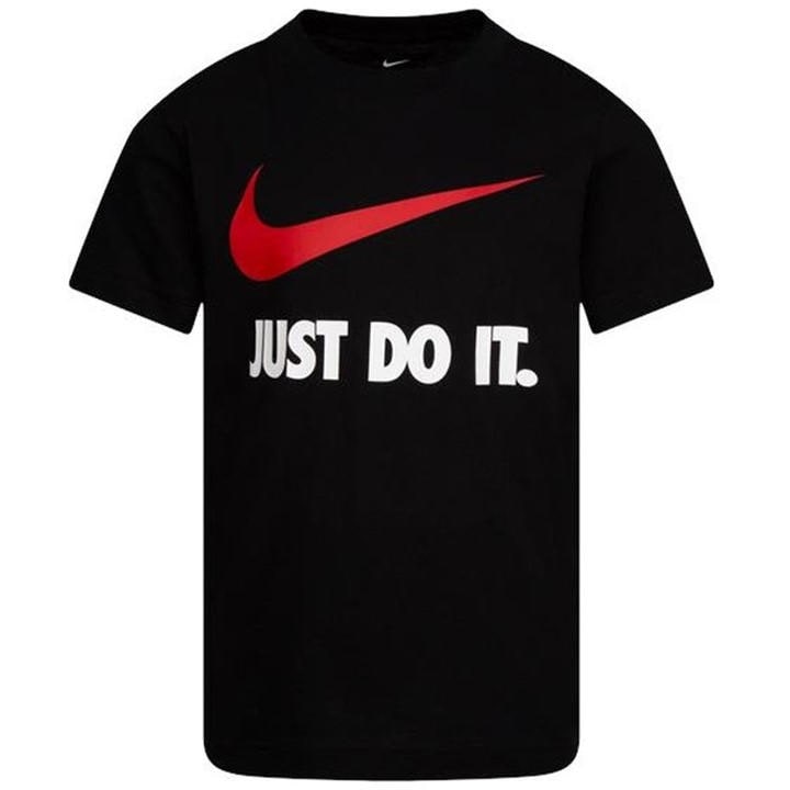 Nike Boys Black Short Sleeve Tee  in Size 2 - 3 Years, Sports Direct