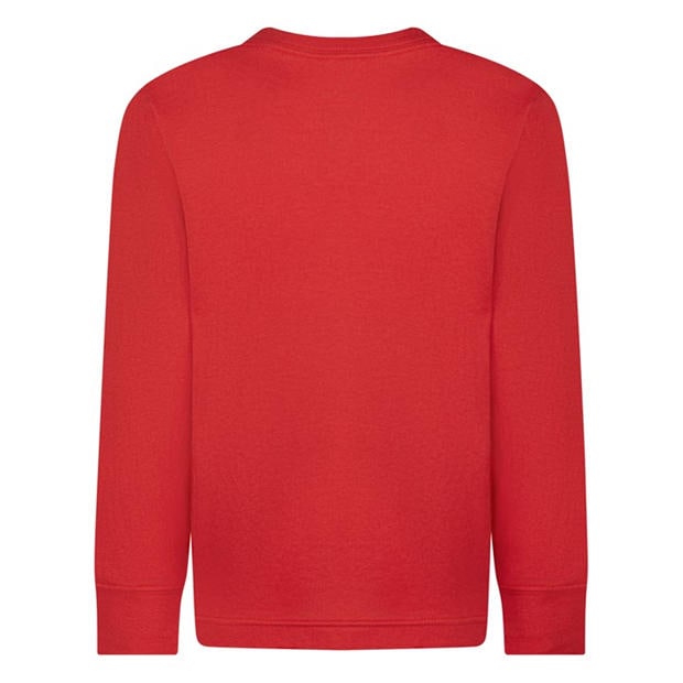 University Red - Nike - Kids' Futura Long Sleeve T-Shirt