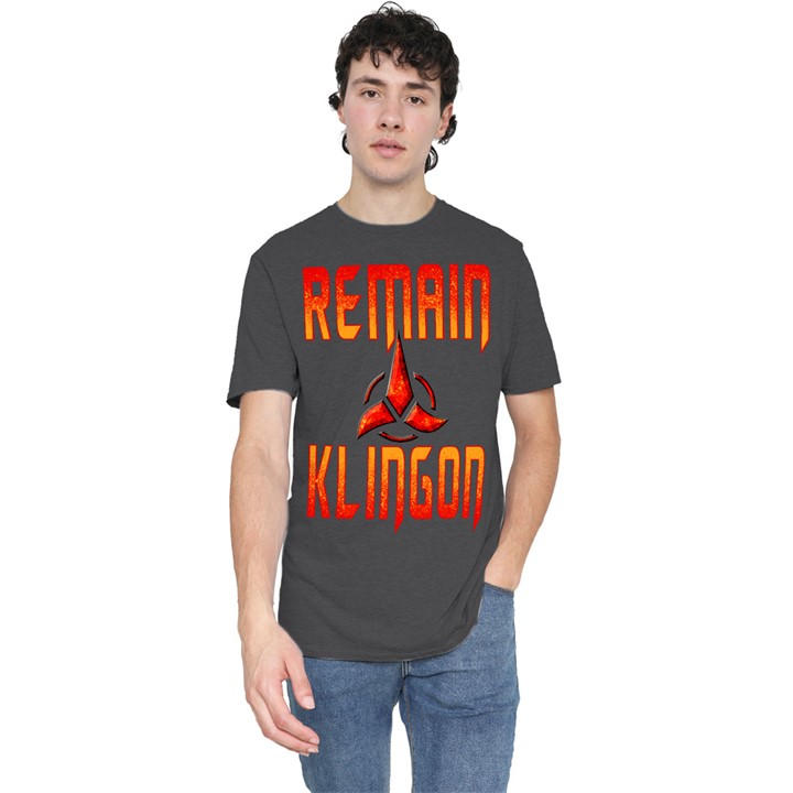 Star Trek Men's Grey Discovery Remain Klingon T-Shirt Charco in Size M, Sports Direct